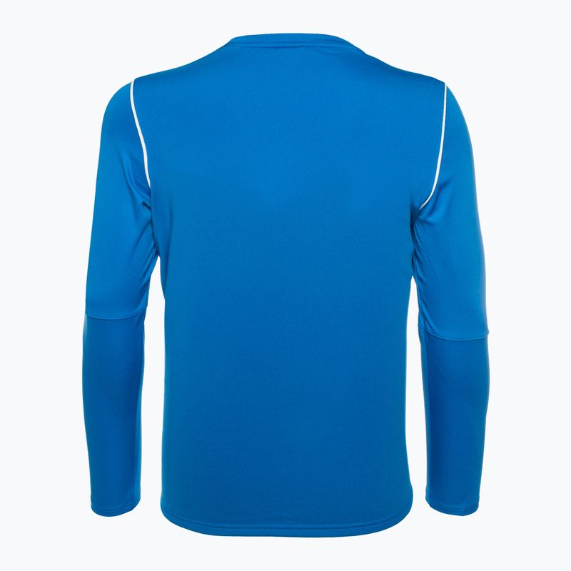 Men's Nike Dri-FIT Park 20 Crew royal blue/white football longsleeve 2