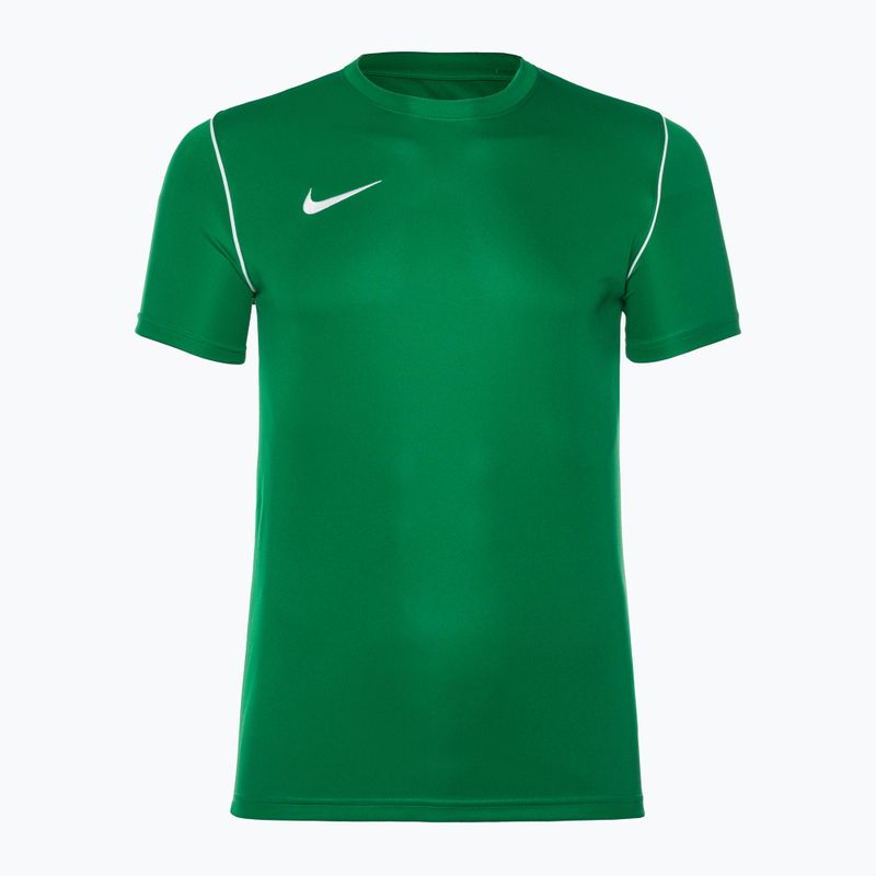 Men's Nike Dri-Fit Park 20 pine green/white football shirt