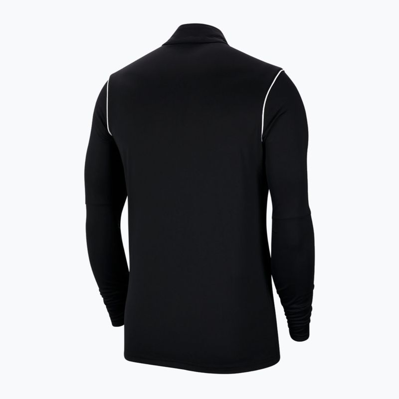 Men's Nike Dri-FIT Park 20 Knit Track football sweatshirt black/white 2