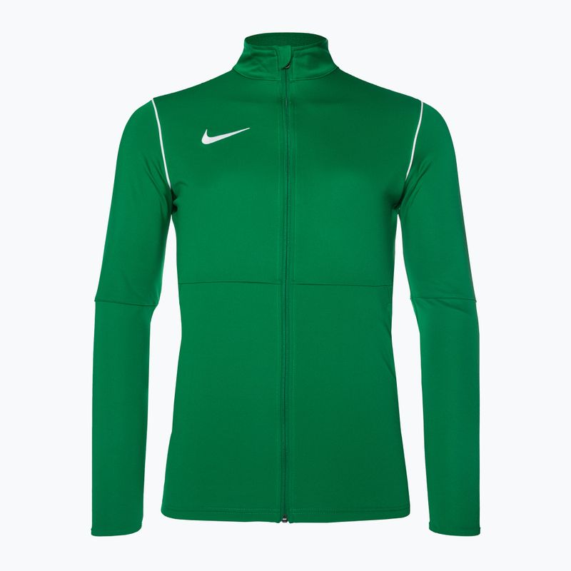 Men's Nike Dri-FIT Park 20 Knit Track football sweatshirt pine green/white/white