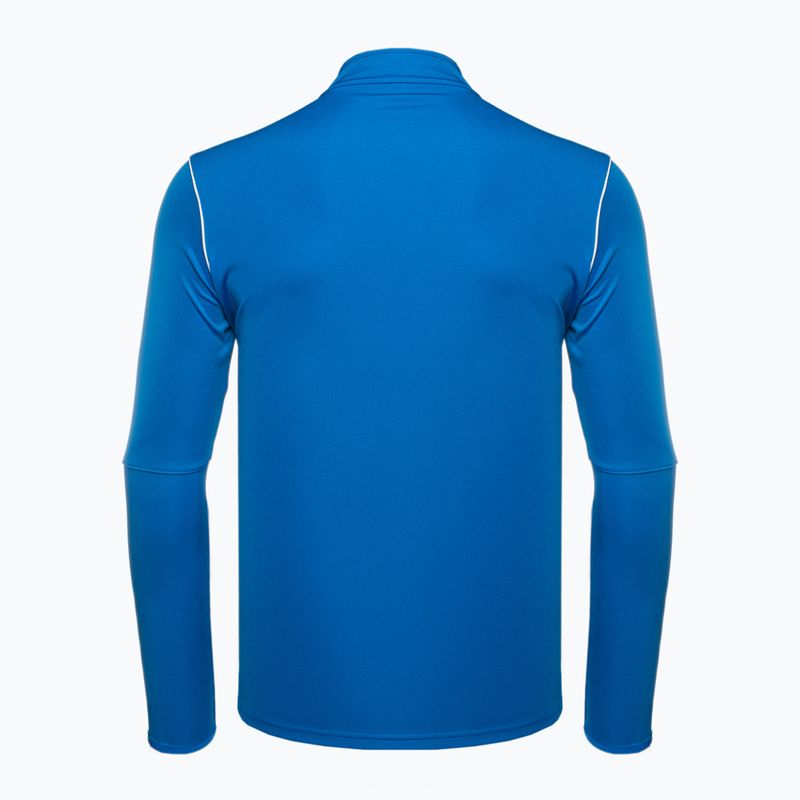 Men's Nike Dri-FIT Park 20 Knit Track football sweatshirt royal blue/white/white 2