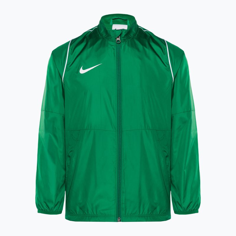 Children's football jacket Nike Park 20 Rain Jacket pine green/white/white