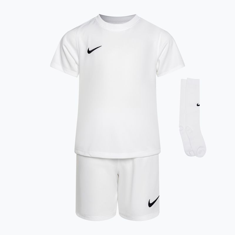 Nike Dri-FIT Park Little Kids football set white/white/black