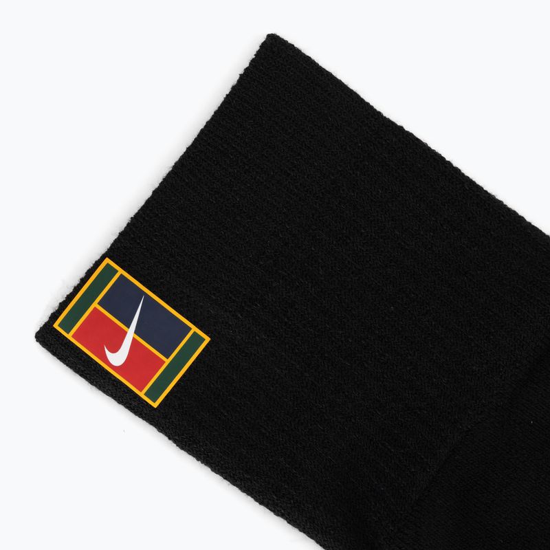 Socks Nike Court Multiplier Max 2 pairs black/black 3