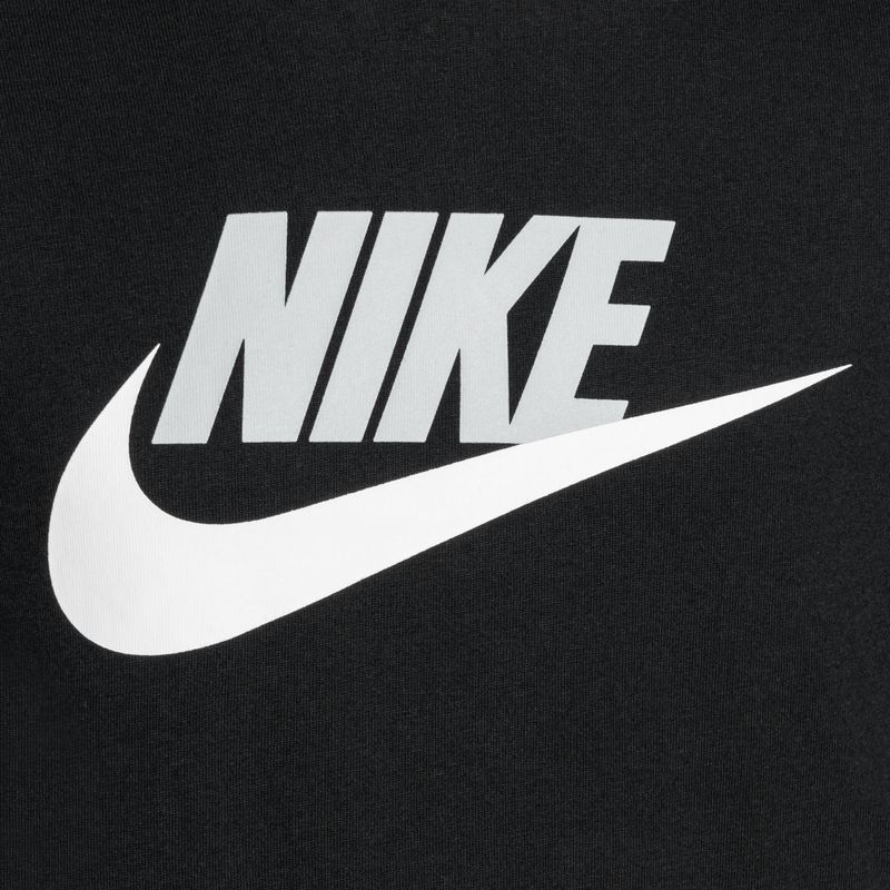 Nike Sportswear children's t-shirt black/light smoke grey 3