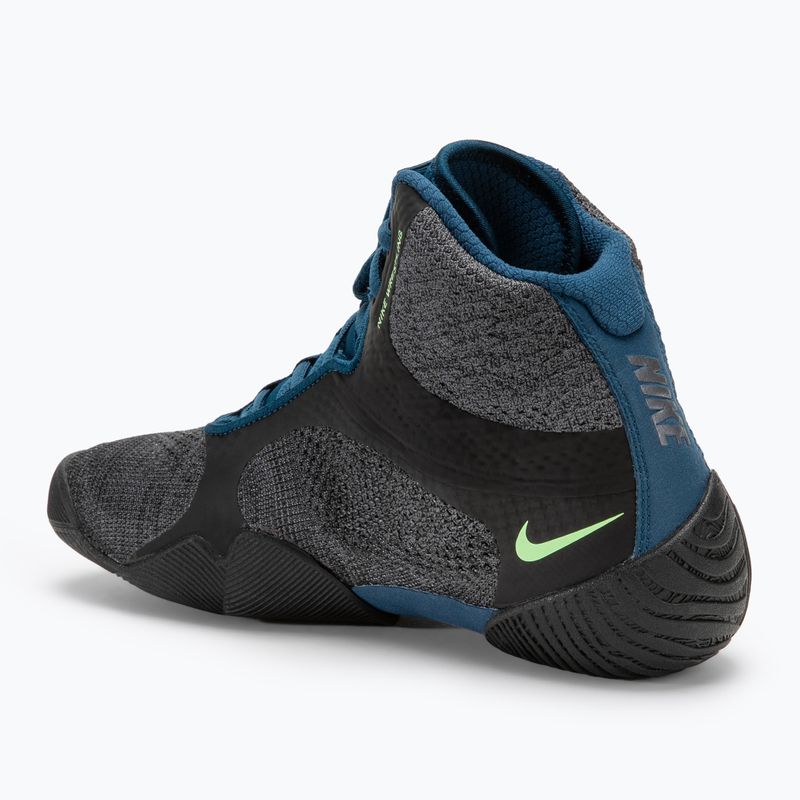 Nike Tawa wrestling shoes anthracite/valerian blue 3
