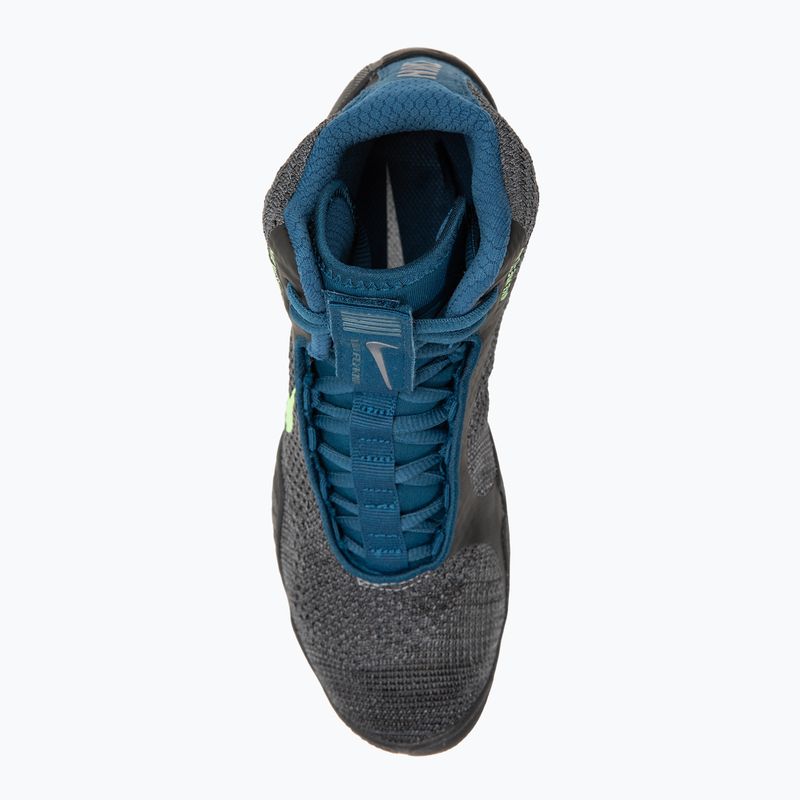 Nike Tawa wrestling shoes anthracite/valerian blue 5