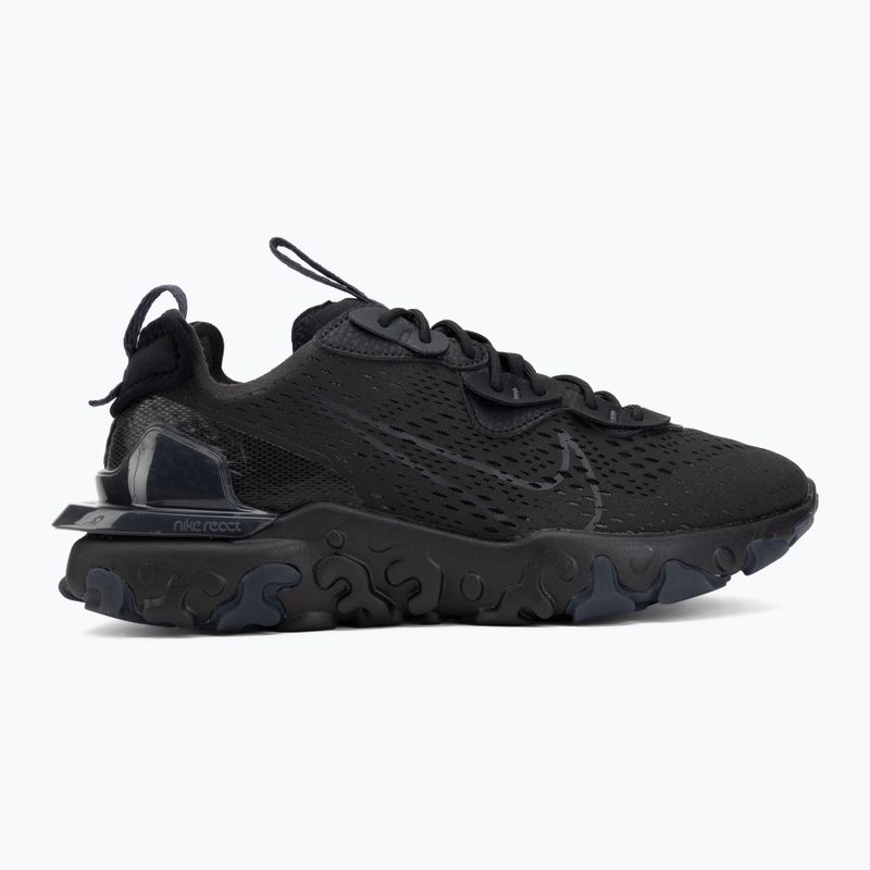 Men's shoes Nike React Vision black/black/anthracite/anthracite 2