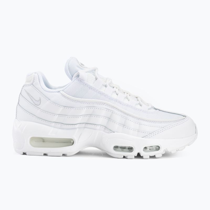 Men's Nike Air Max 95 Essential white/grey fog/white shoes 2
