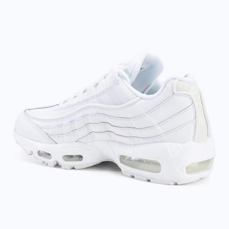 Men's Nike Air Max 95 Essential white/grey fog/white shoes 3