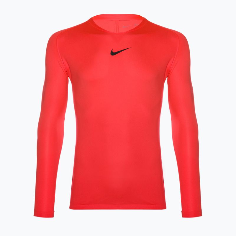 Men's Nike Dri-FIT Park First Layer LS bright crimson/black thermoactive longsleeve