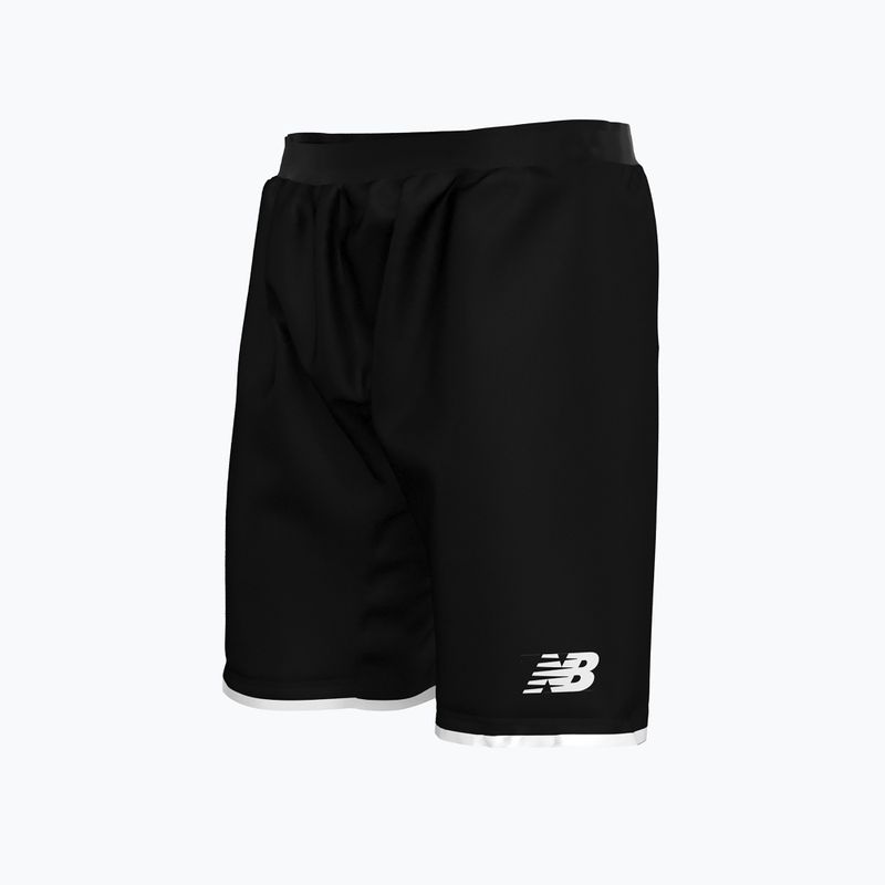 New Balance Match Junior children's football shorts black EJS9026BKW.MB