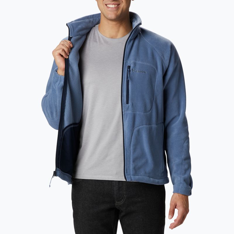 Columbia Fast Trek II men's fleece sweatshirt blue 1420421 5
