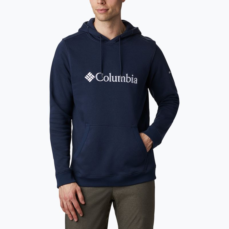 Columbia CSC Basic Logo II men's trekking sweatshirt in navy blue 1681664