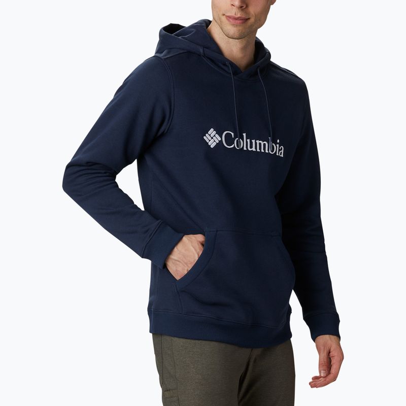 Columbia CSC Basic Logo II men's trekking sweatshirt in navy blue 1681664 4