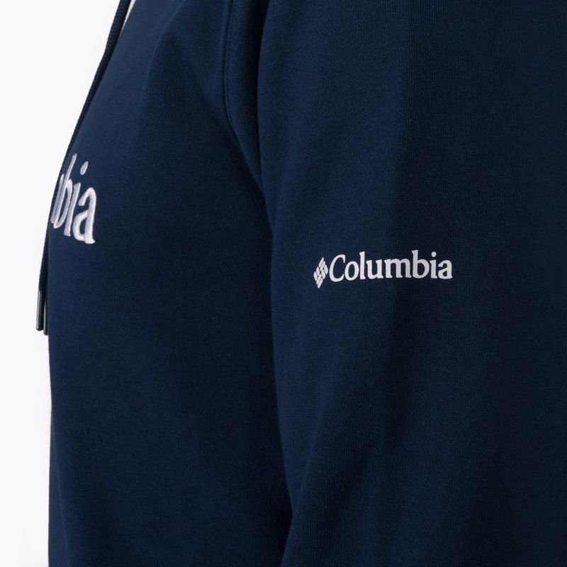 Columbia CSC Basic Logo II men's trekking sweatshirt in navy blue 1681664 9