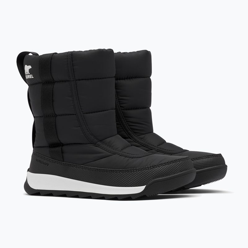Sorel Outh Whitney II Puffy Mid black junior snow boots 9
