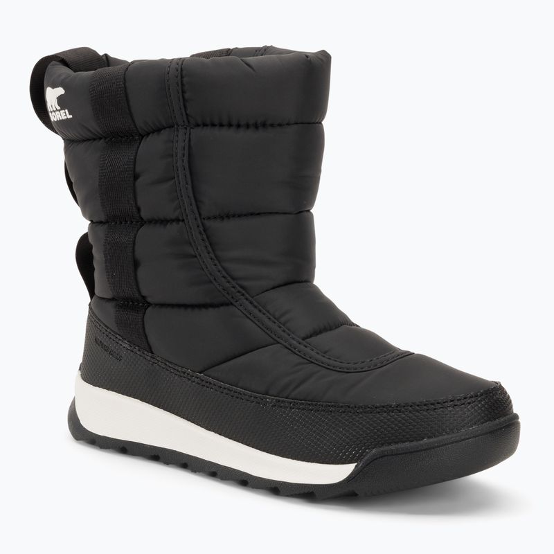Sorel Outh Whitney II Puffy Mid black junior snow boots