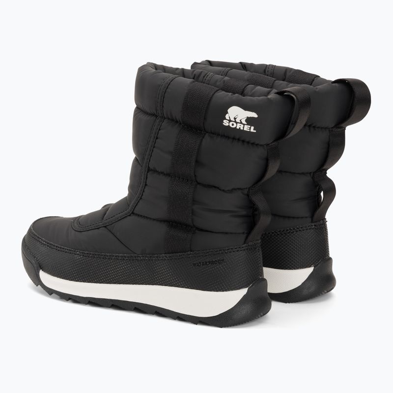 Sorel Outh Whitney II Puffy Mid black junior snow boots 3