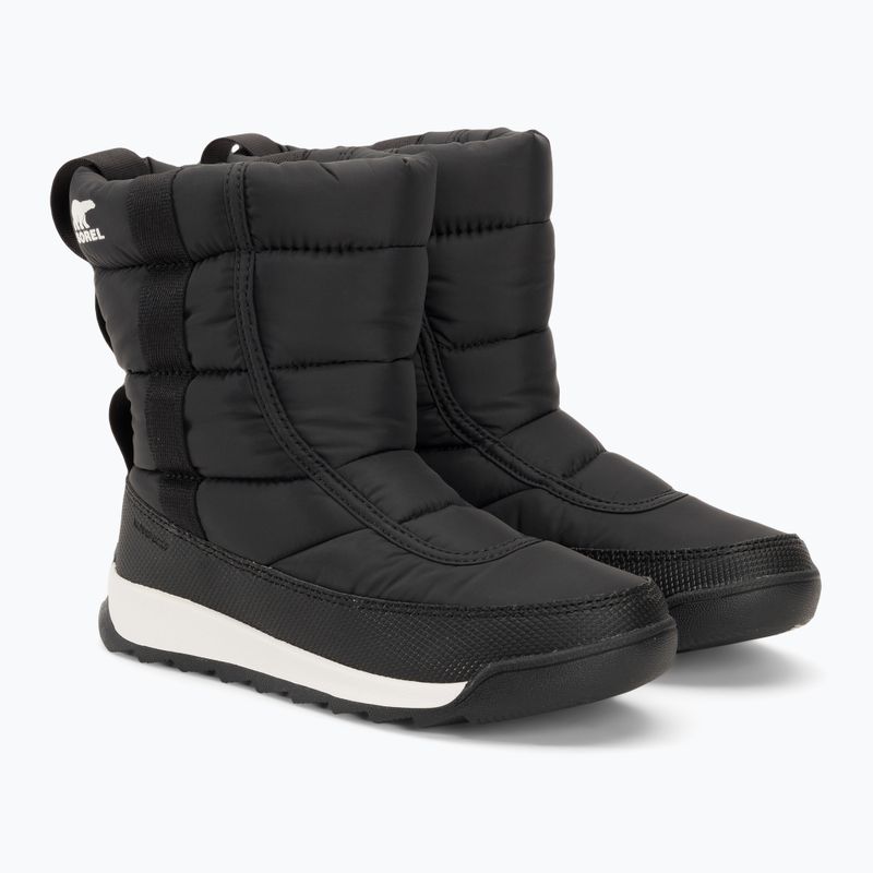 Sorel Outh Whitney II Puffy Mid black junior snow boots 4