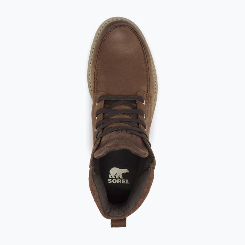 Men's Sorel Madson II Moc Toe WP tobacco boots 12