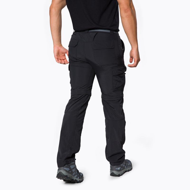 Columbia Silver Ridge II converti 010 black 1794891 men's trekking trousers 3