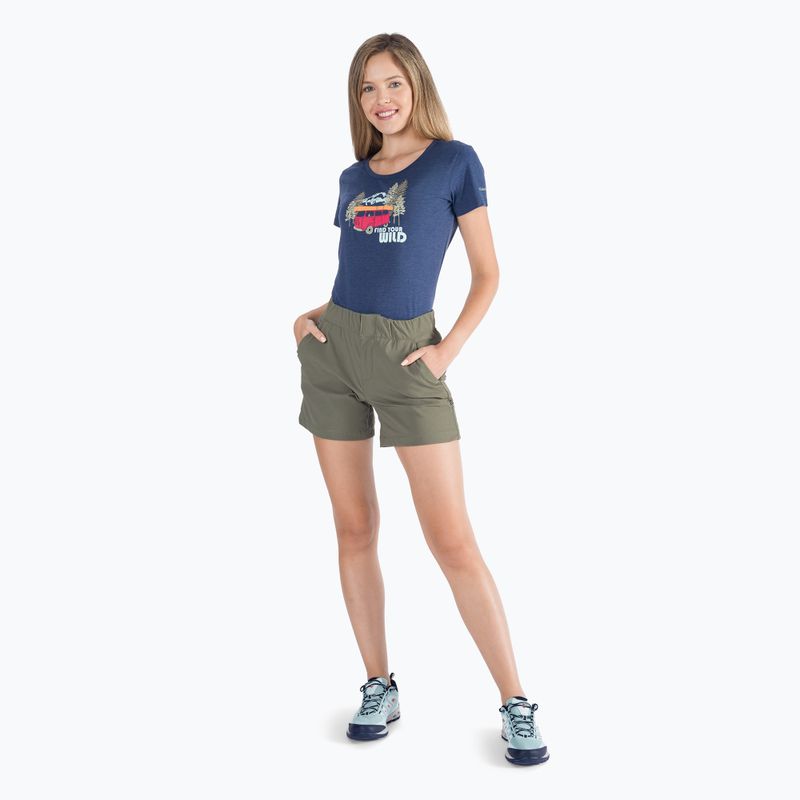 Columbia Firwood Camp II women's hiking shorts green 1885313 2
