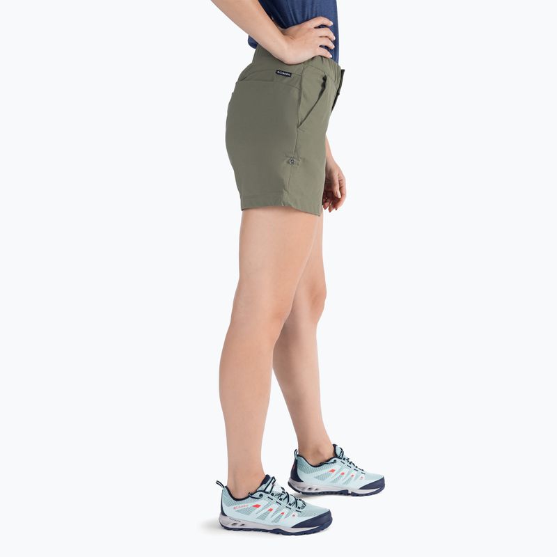 Columbia Firwood Camp II women's hiking shorts green 1885313 4