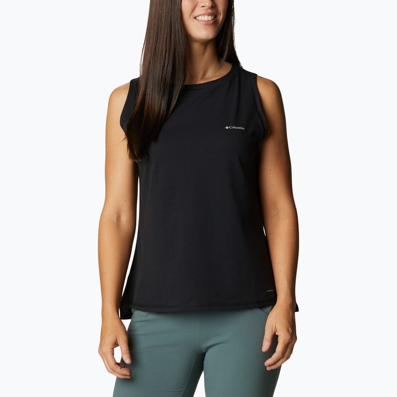 Columbia women's trekking t-shirt Sun Trek Tank black 1931732010
