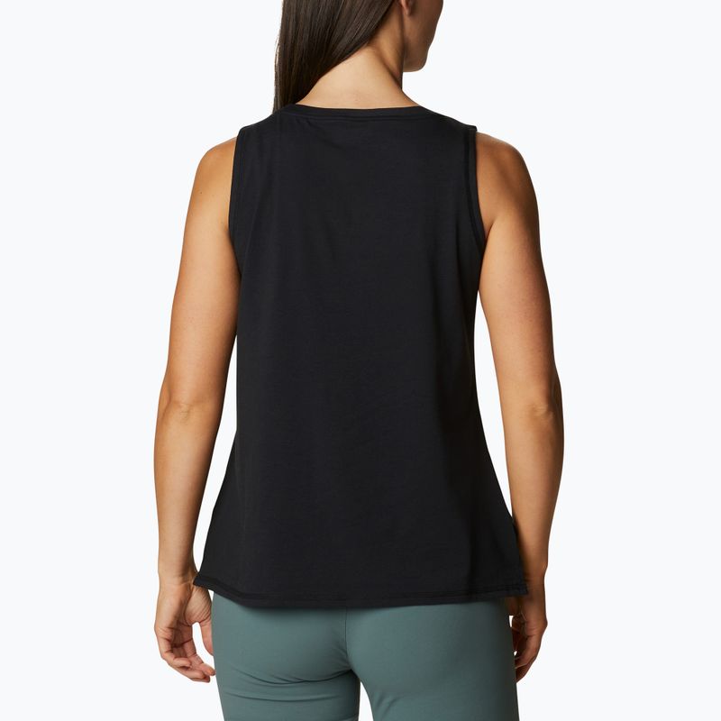 Columbia women's trekking t-shirt Sun Trek Tank black 1931732010 2