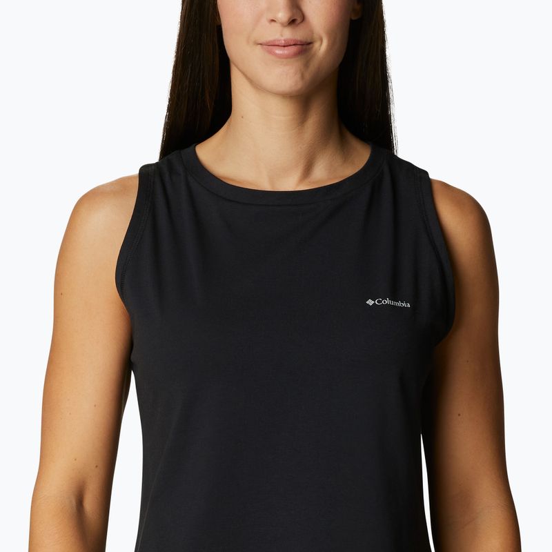 Columbia women's trekking t-shirt Sun Trek Tank black 1931732010 4