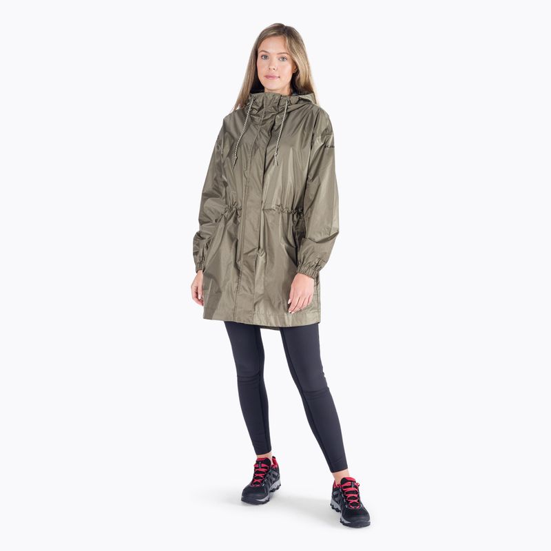 Columbia Splash Side 397 green women's rain jacket 1931651 7