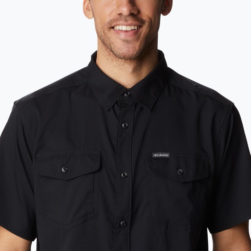 Columbia Utilizer II Solid black men's shirt 4