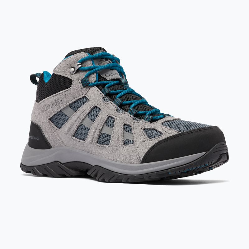 Men's trekking boots Columbia Redmond III Mid Wp grey 1940581 10
