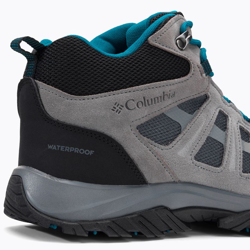 Men's trekking boots Columbia Redmond III Mid Wp grey 1940581 8