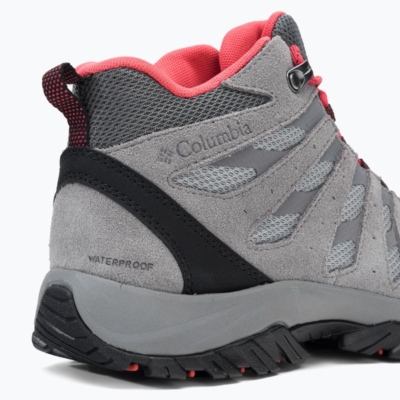 Women's trekking boots Columbia Redmond III Mid Wp grey 1940611 8
