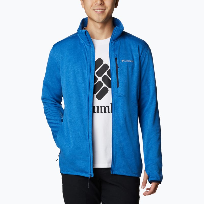 Columbia Park View men's trekking sweatshirt blue 1952222