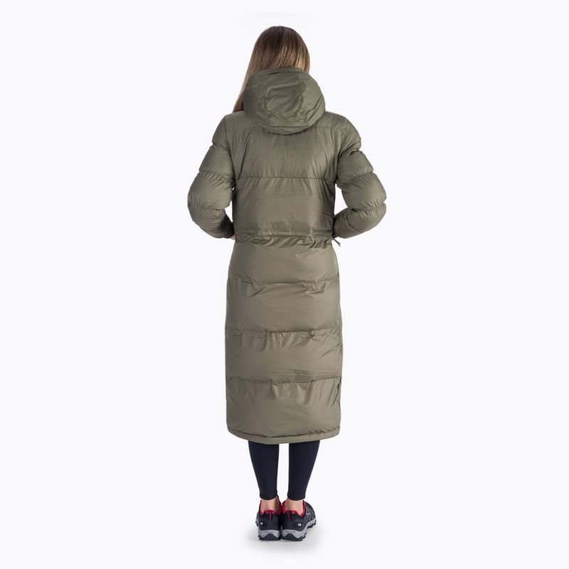 Columbia women's down jacket Pike Lake Long green 1976204 3
