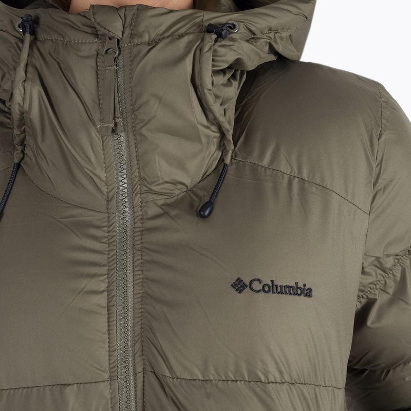 Columbia women's down jacket Pike Lake Long green 1976204 5