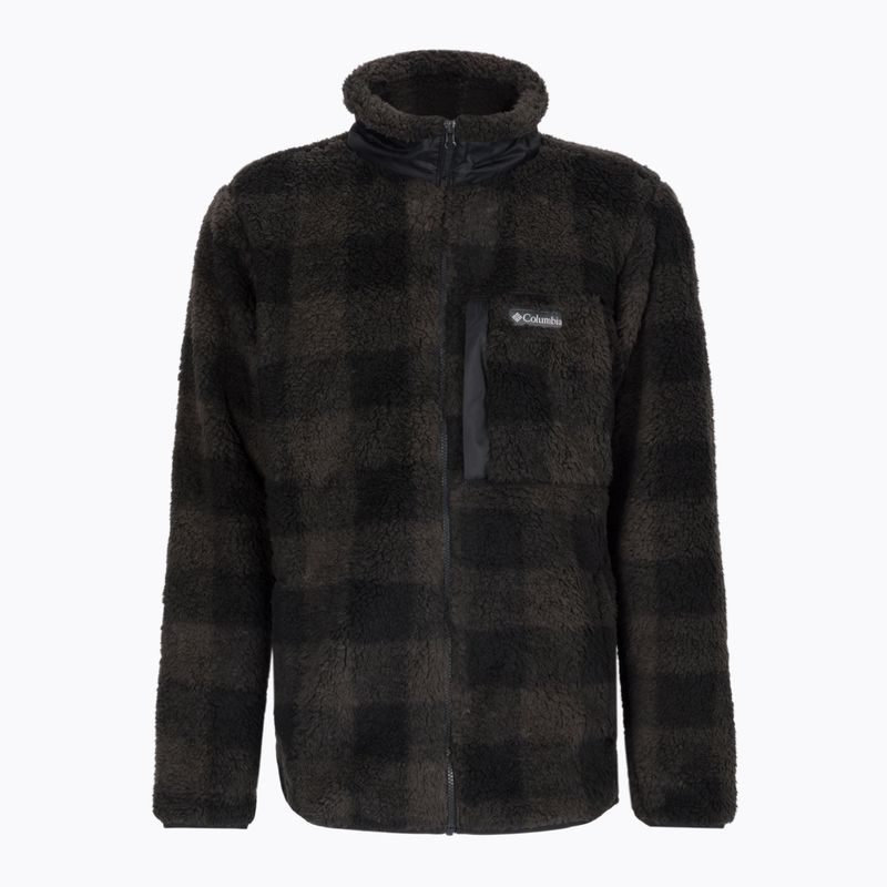 Columbia men's Winter Pass Print Fleece sweatshirt black 1866565 8