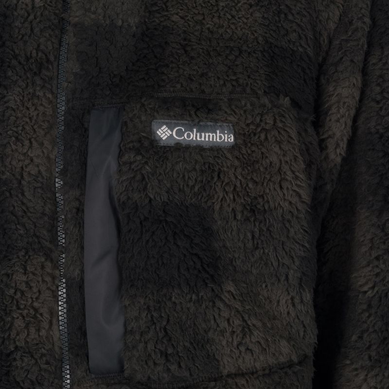 Columbia men's Winter Pass Print Fleece sweatshirt black 1866565 10