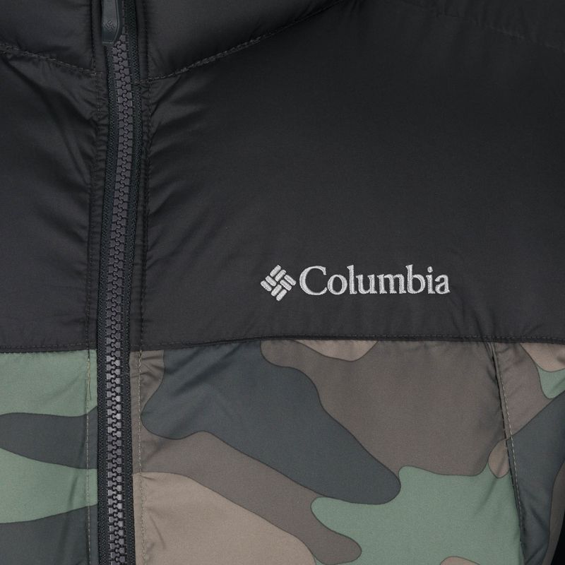 Columbia Pike Lake men's down jacket black and brown 1738022 9