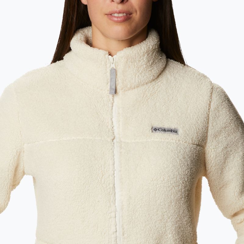 Columbia West Bend women's trekking sweatshirt beige 1939901 4