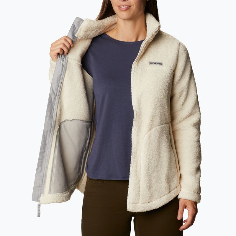 Columbia West Bend women's trekking sweatshirt beige 1939901 5