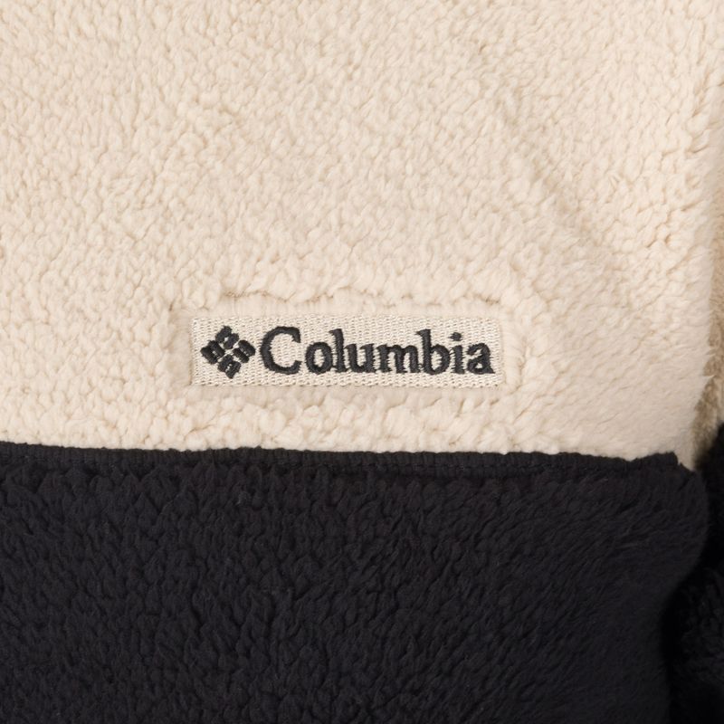Columbia Rugged Ridge Sherpa 1/2 men's fleece sweatshirt beige and black 1952393 8