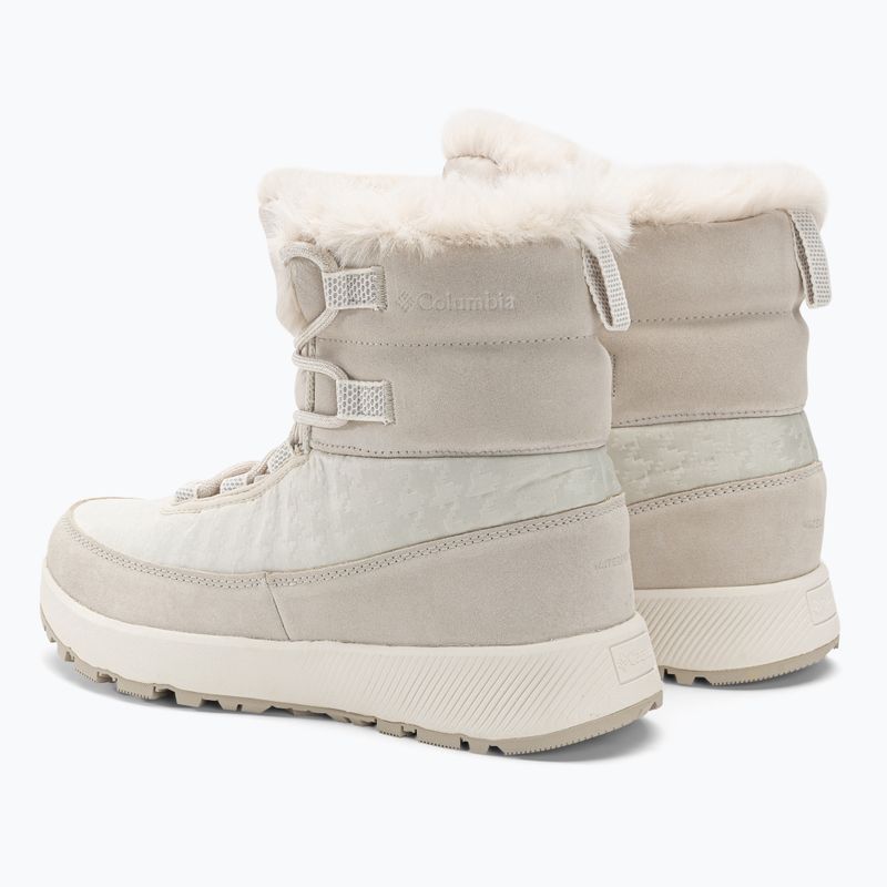 Columbia Slopeside Peak Luxe dark stone/sea salt women's snow boots 3