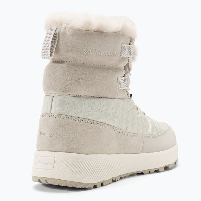Columbia Slopeside Peak Luxe dark stone/sea salt women's snow boots 9