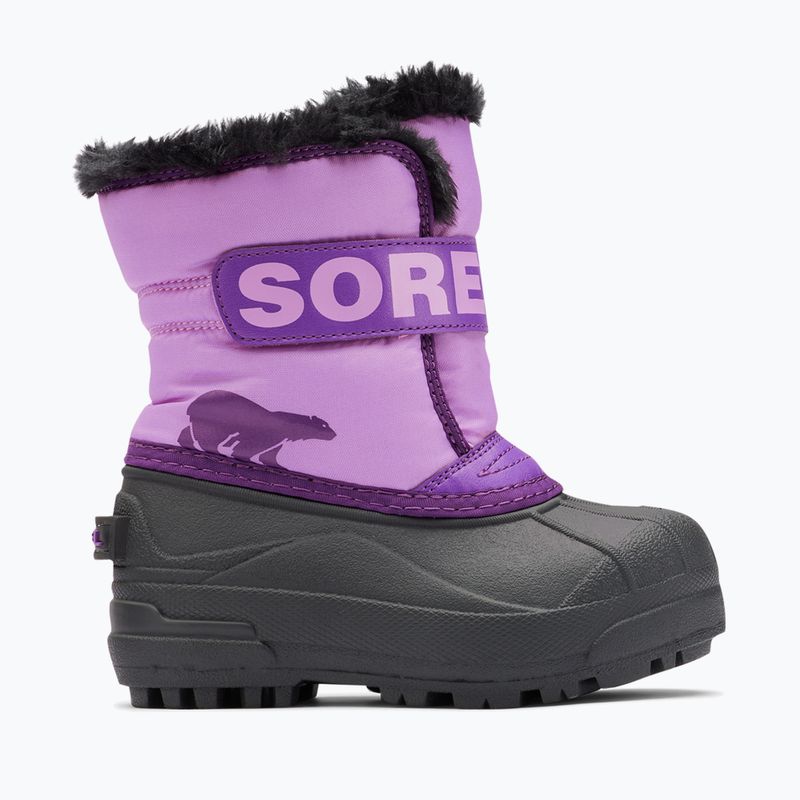 Sorel Snow Commander junior snow boots gumdrop/purple violet 7