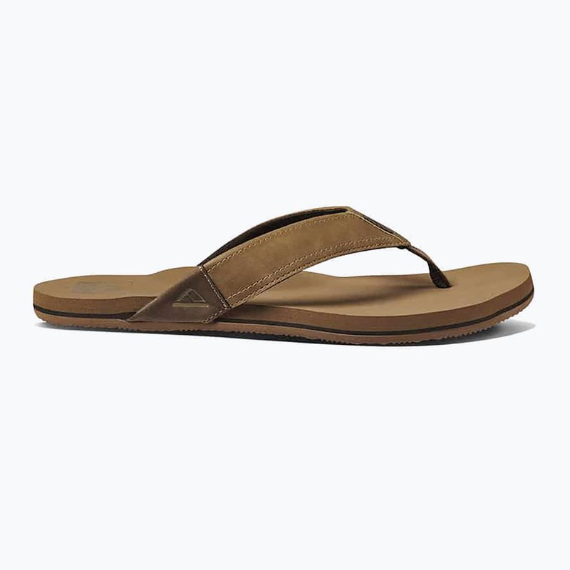 REEF men's Newport brown flip flops CI3753 10