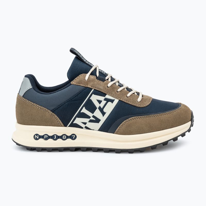 Men's Napapijri Slate navy/ beige shoes 2